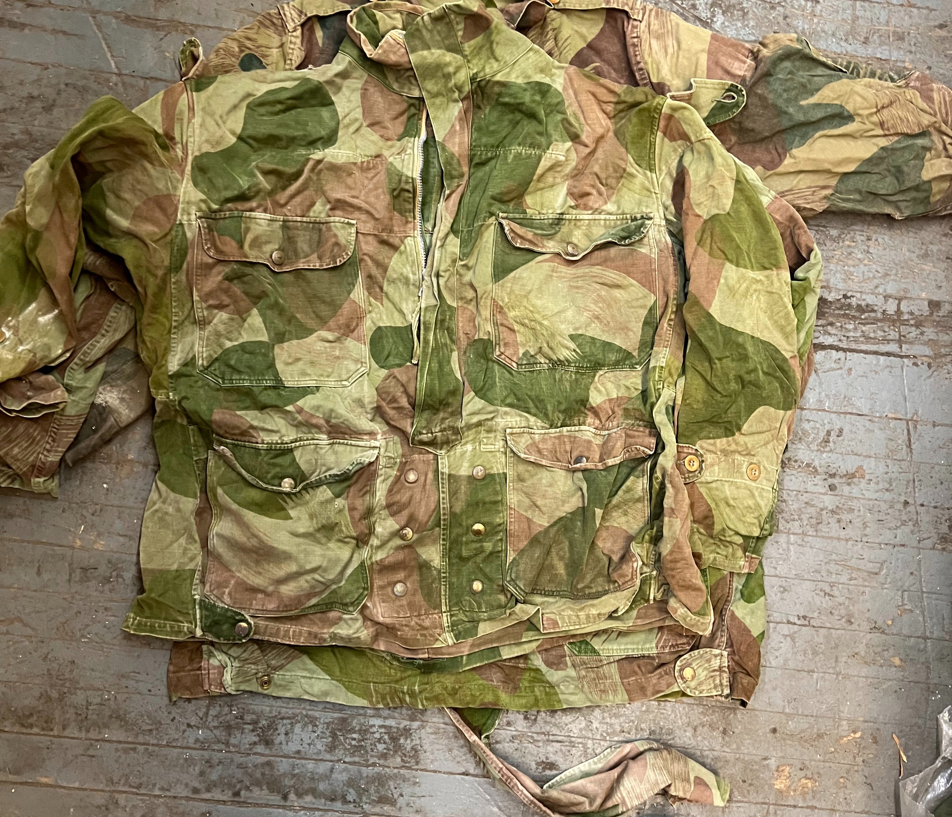 Vintage Belgian Army Para/Dennison Anorak