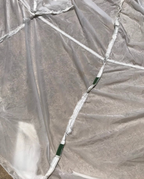 Vintage Military White Parachute Canopy *Rare*
