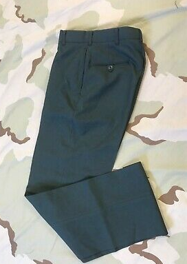 Mens U.S. Army Class A Dress Pant Green / used Good / 30 Mens U.S. Army Class A Dress Pant Green / used Good / 30