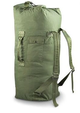 Assorted Vintage Military Surplus GI Duffle Bags Grab Bag *REAL DEAL*