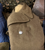 Vintage Italian Armed Forces Wool Greatcoat Overcoat