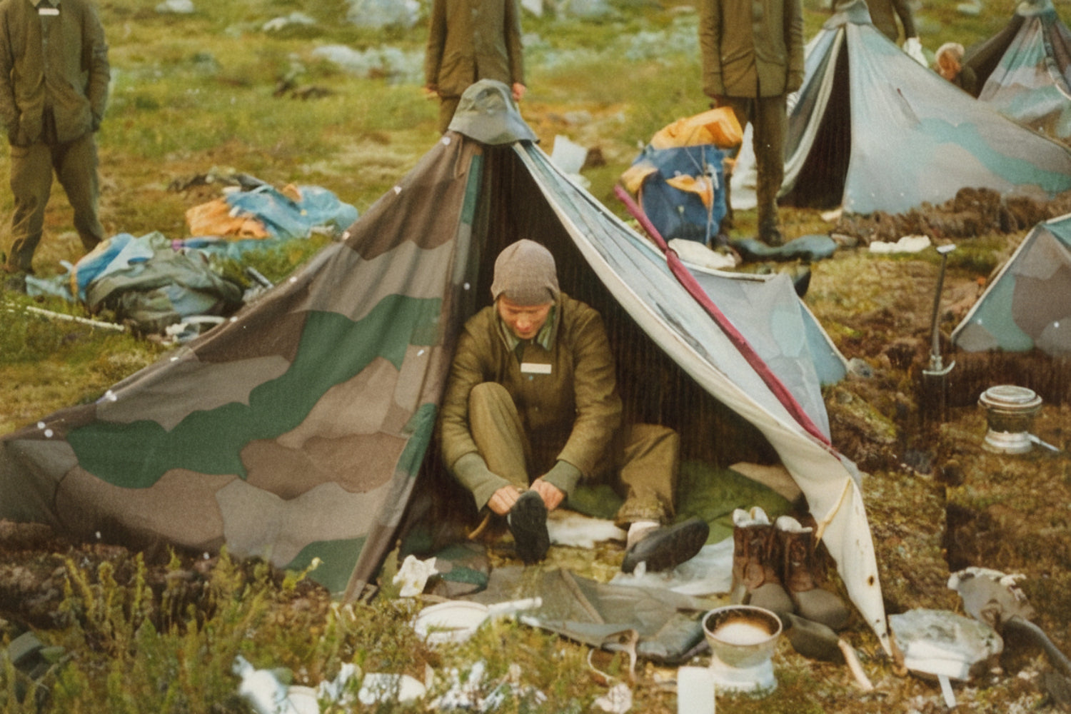 Swedish M90 Camo Shelter Quarter | Military Rain Poncho – camoLOTS
