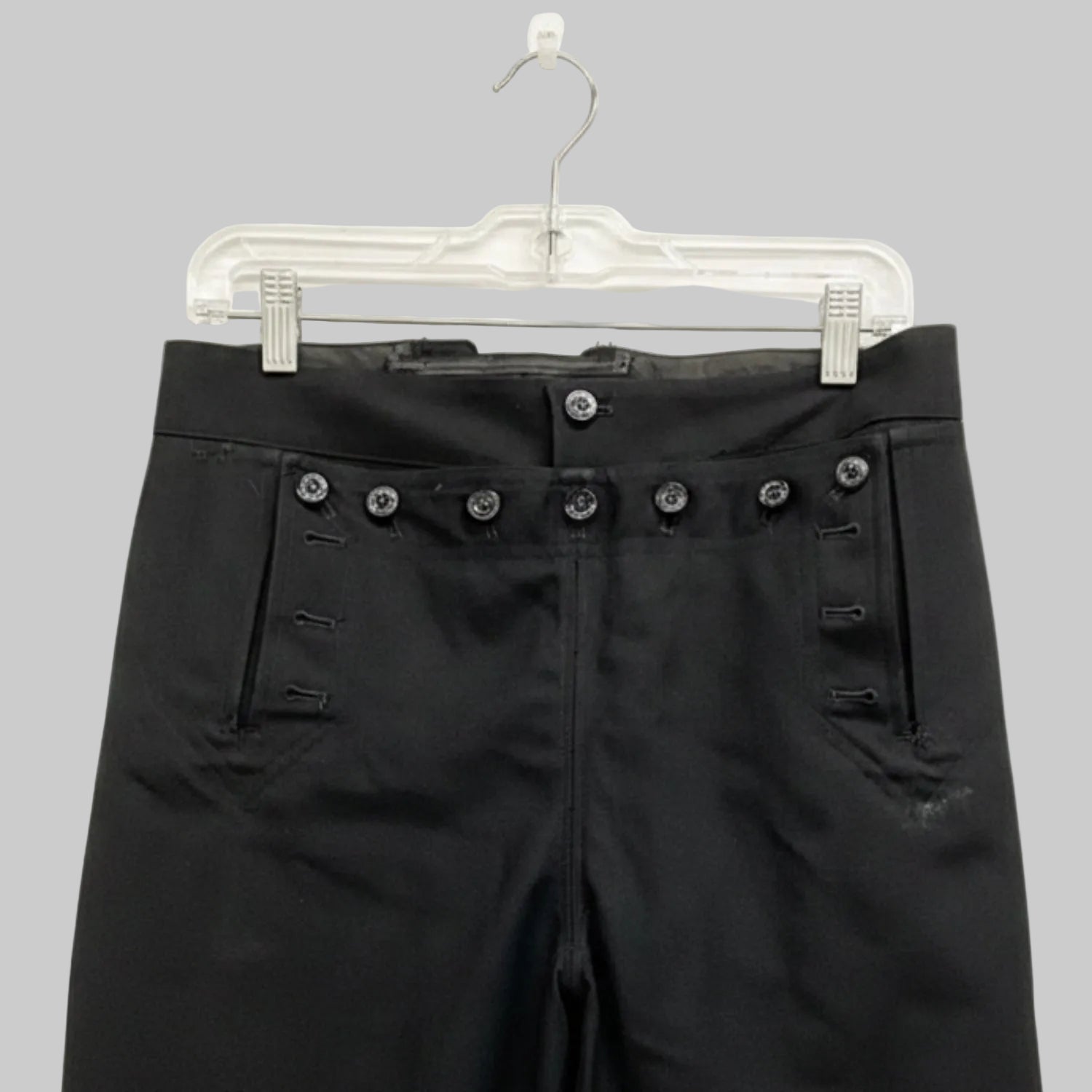 US Navy 13-Button Sailor Pants – Genuine Surplus, Wool & Poly Blend