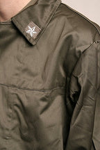 Vintage Italian Army M-90 Sateen Combat Shirt
