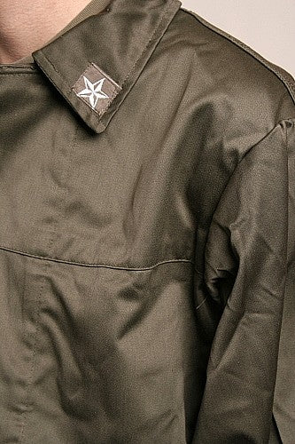 Vintage Italian Army M-90 Sateen Combat Shirt