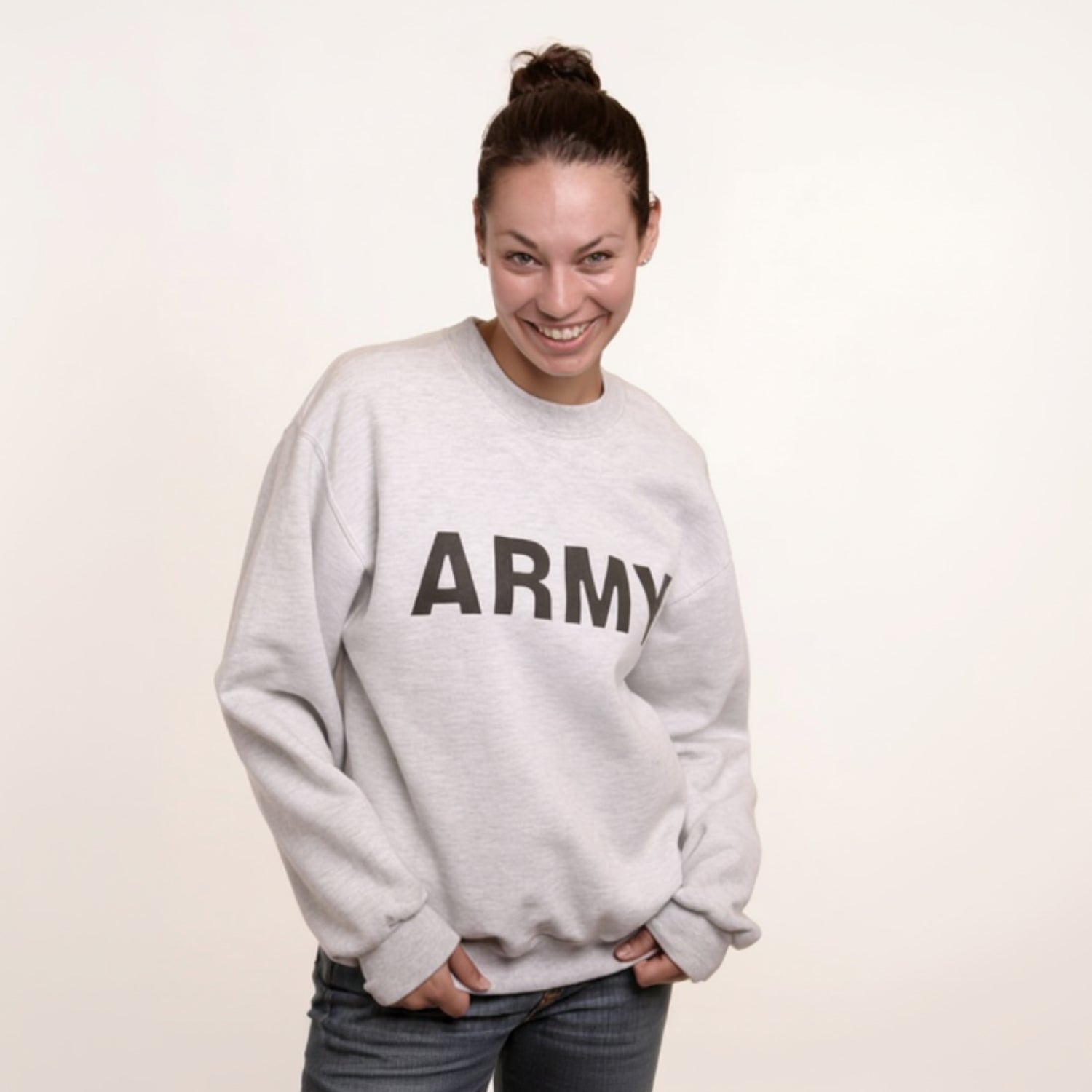 Women's Vintage US Army PT Sweatshirt