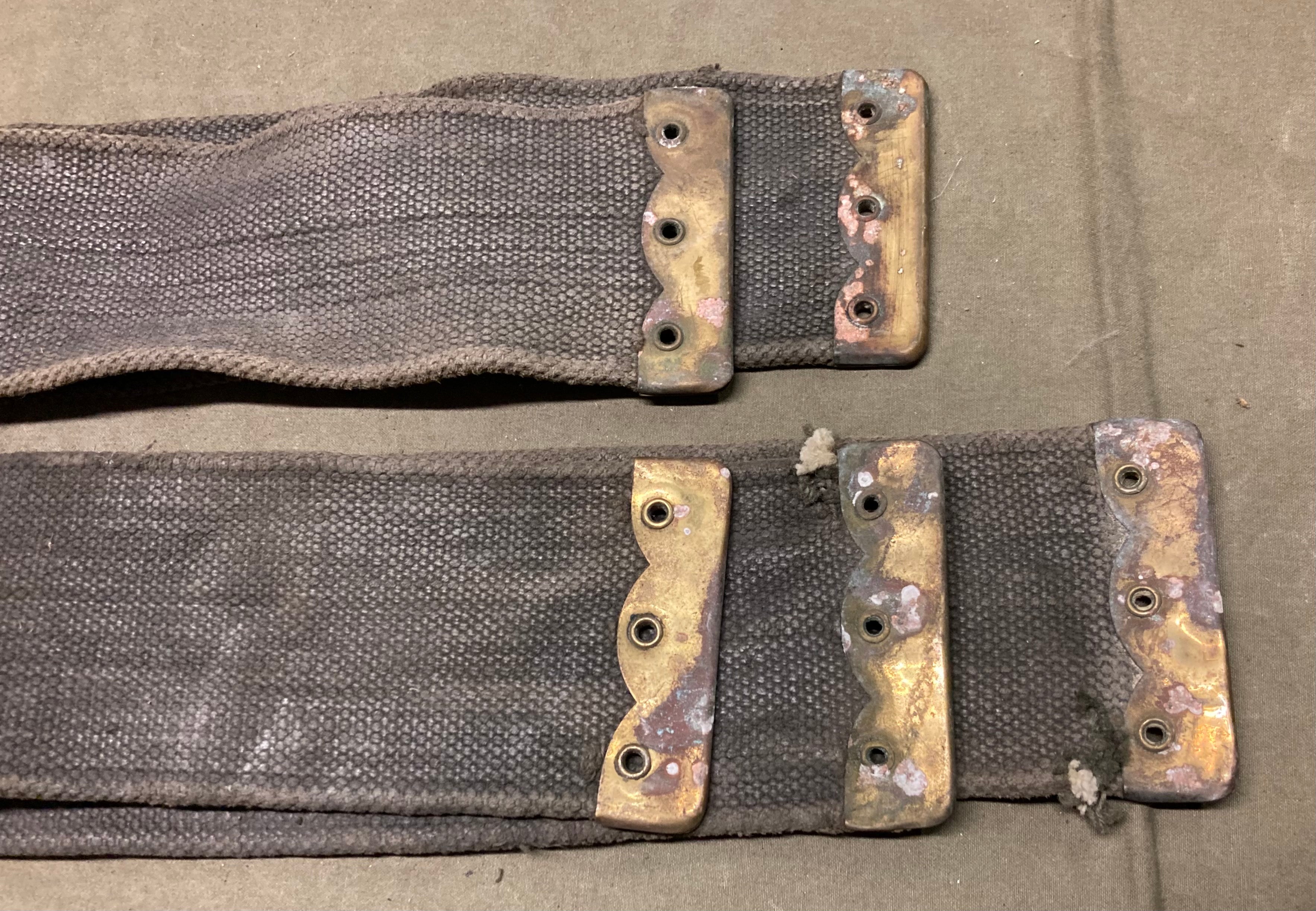 P08 Belt Black Irish National Army 1920's-1950's