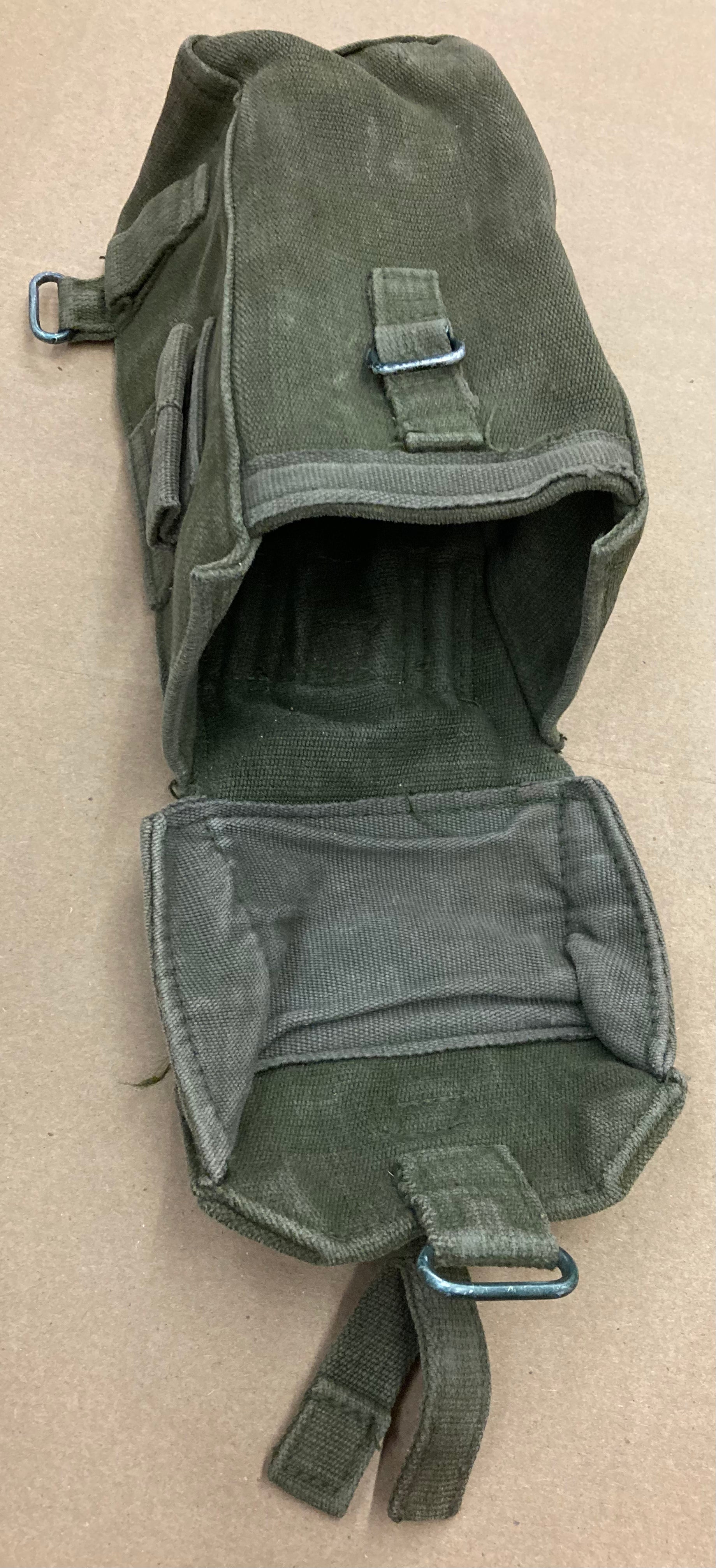 P58 Left Side Ammunition Pouch Green British Cold War Era