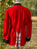 Vintage Canadian Military Officer Dress Jacket / Red Unisex
