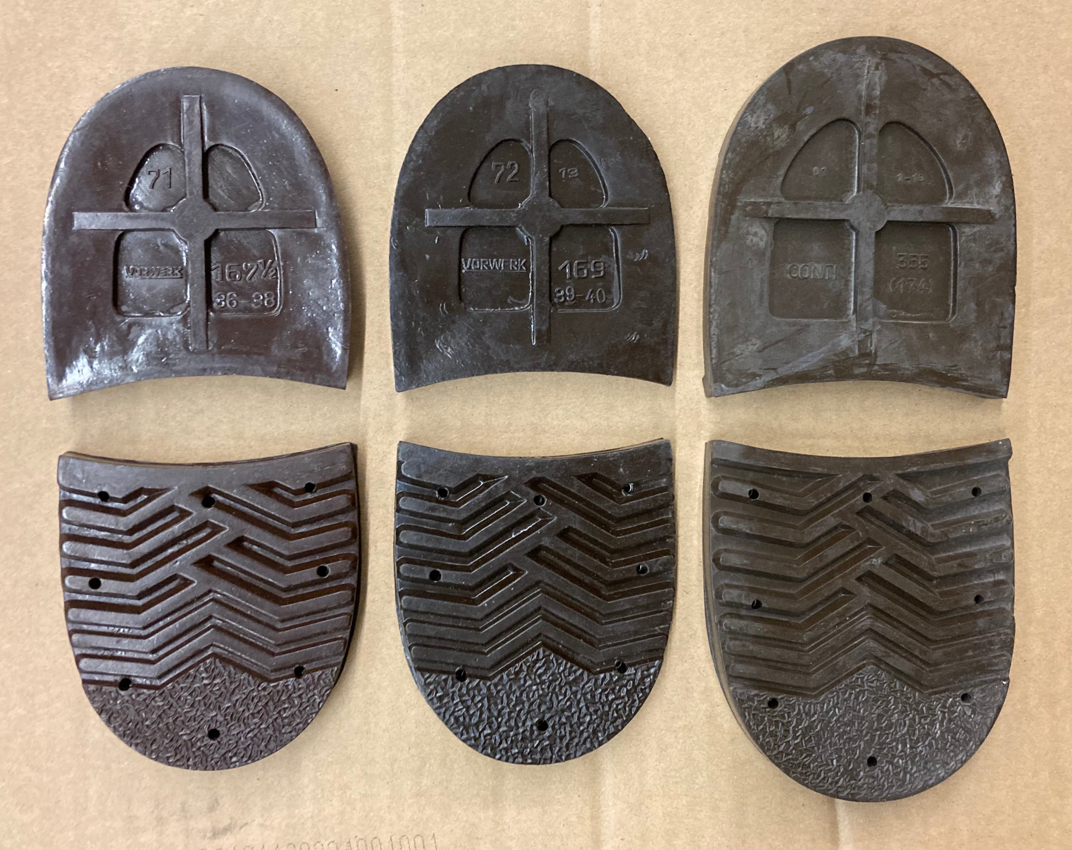 Vintage West German Military Replacement Boot Soles