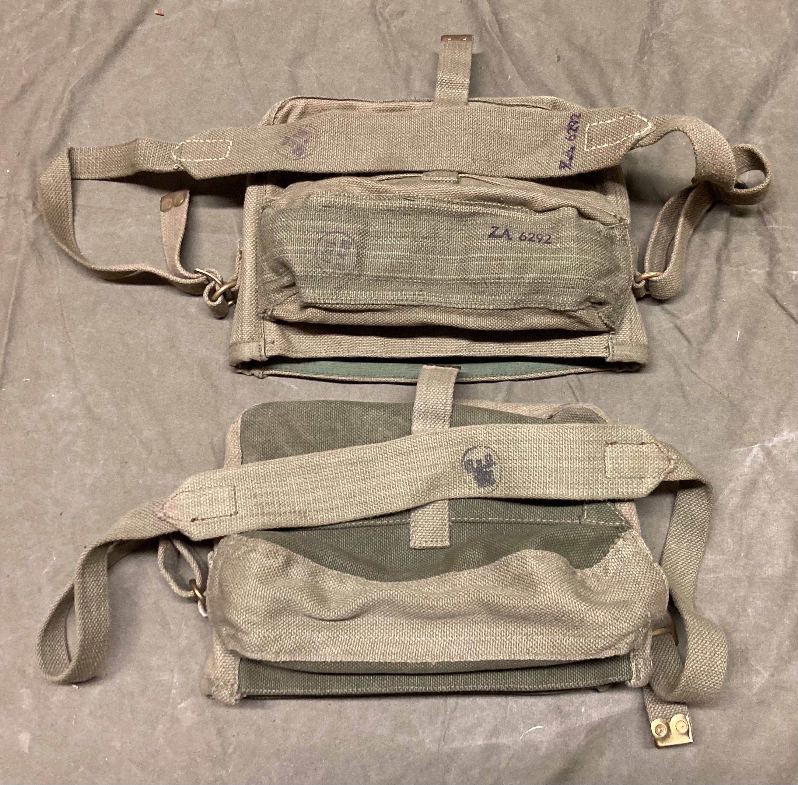 Type ZA 6292 Radio Equipment Bag Khaki British WWII & Postwar