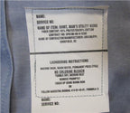 US Navy Chambray Utility Work Shirt