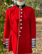 Vintage Canadian Military Officer Dress Jacket / Red Unisex