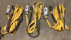 Vintage US Military Parachute Deployment Bag and Static Line and Hook