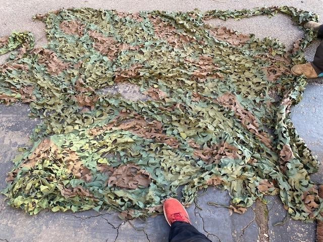 army surplus fish netting Authentic Military Surplus Used Camo Netting Grab Bags – camoLOTS.com