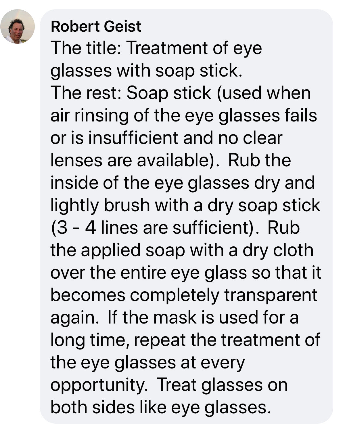 Glass anti fog cleaning eyeglasses kit
