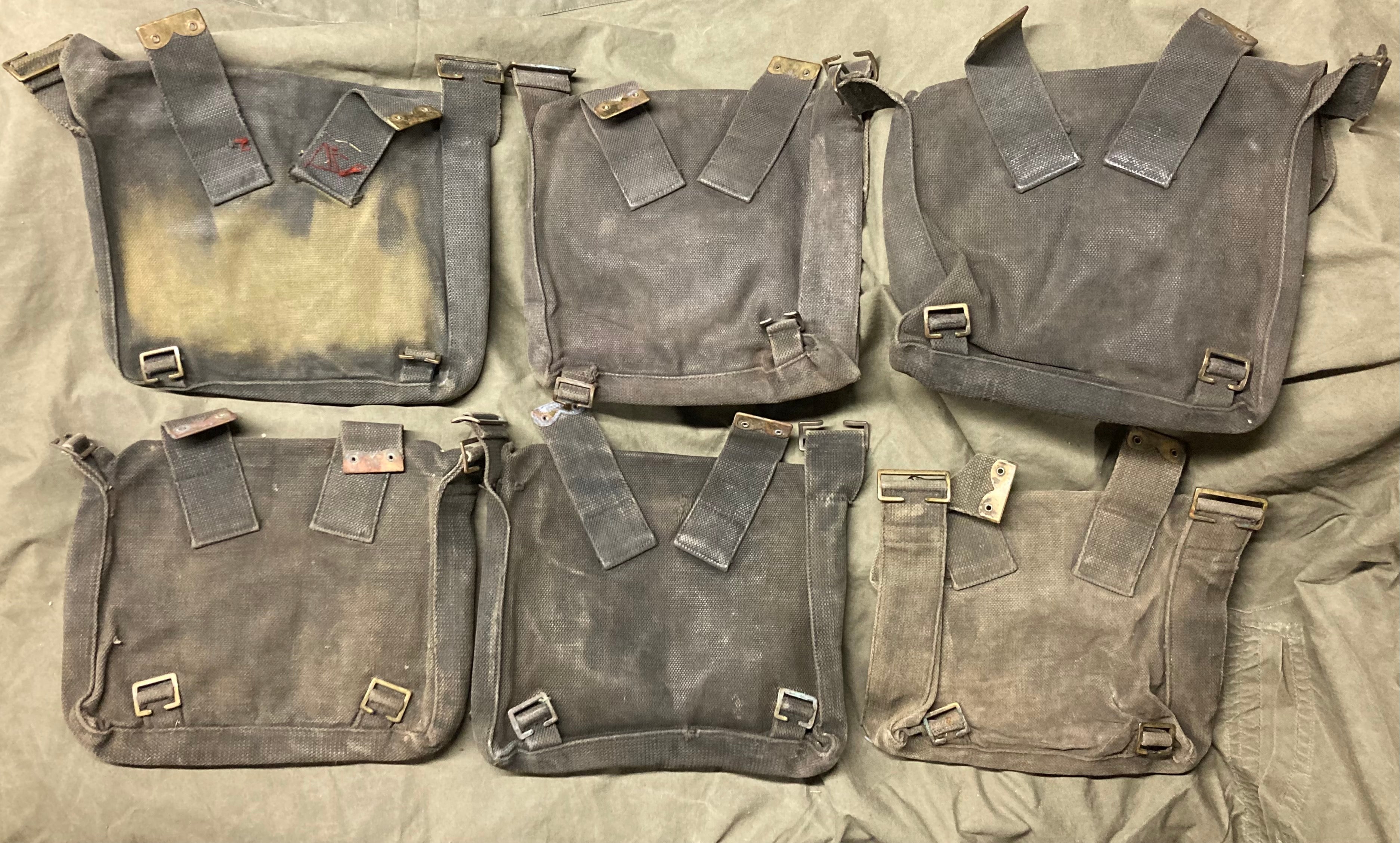 P08 Haversack Black Irish National Army 1920's-1950's