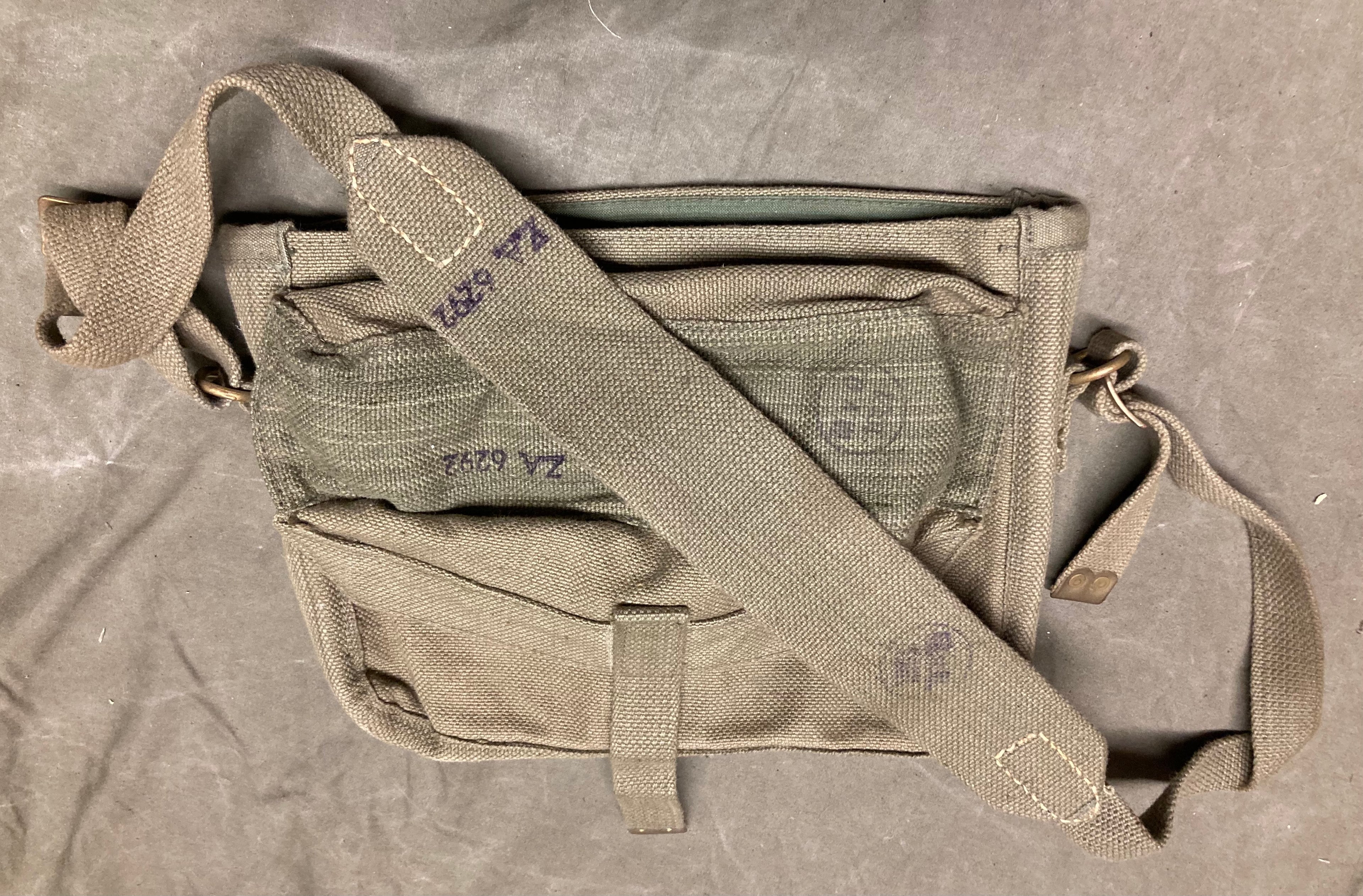 Type ZA 6292 Radio Equipment Bag Khaki British WWII & Postwar
