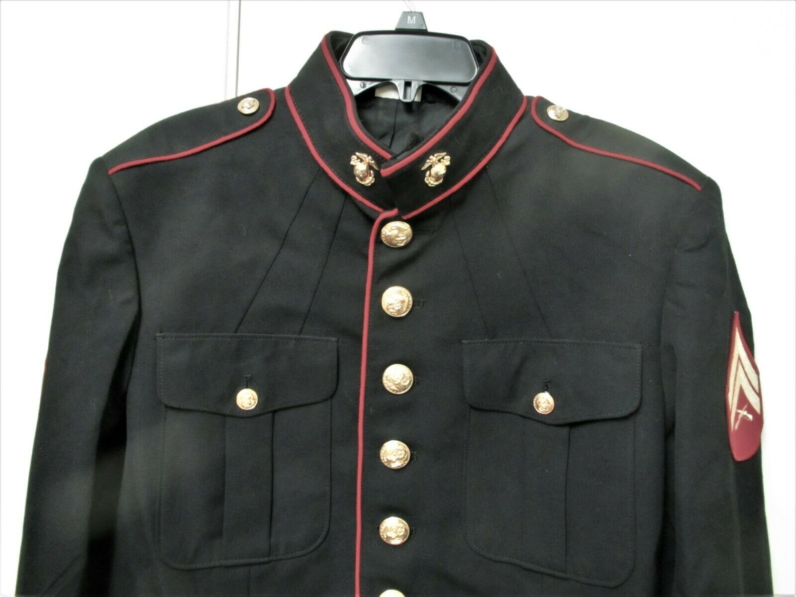 Authentic Very Rare 48L USMC Dress Blue Jacket - SOLD Authentic Very Rare 48L USMC Dress Blue Jacket - SOLD