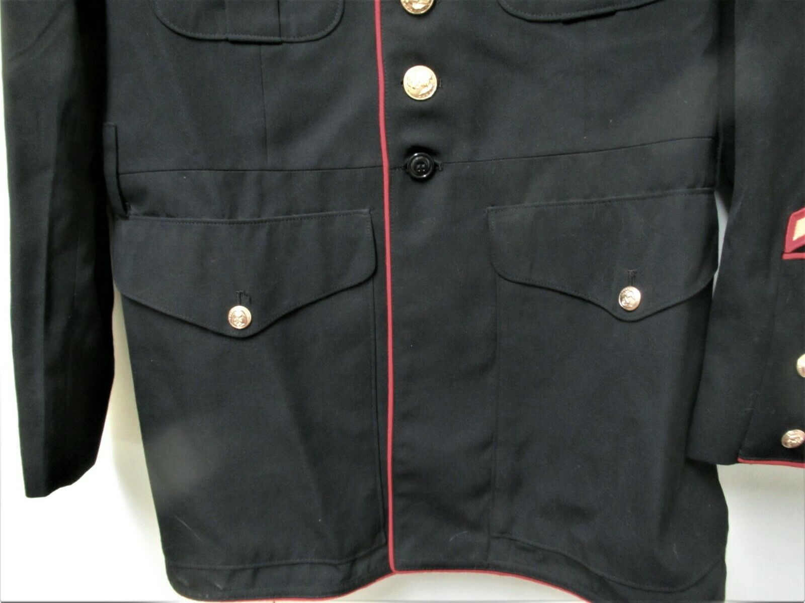 Authentic Very Rare 48L USMC Dress Blue Jacket - SOLD Authentic Very Rare 48L USMC Dress Blue Jacket - SOLD