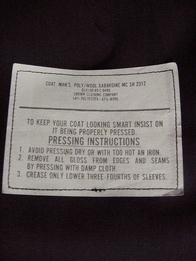 Authentic USMC Marine Corps Dress Blue Uniform Coat