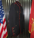 Authentic 38R USMC Dress Blue Jacket