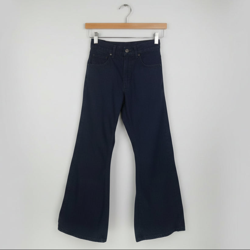 Authentic Navy Bell Bottom Dungaree Pants *REAL and RARE*