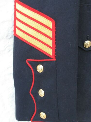 Authentic 43R Rare USMC Dress Blue Jacket – camoLOTS.com